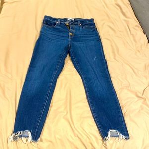Loft high waist skinny jeans